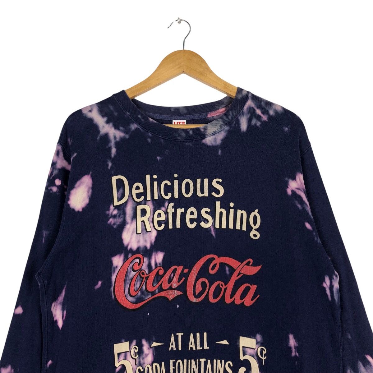 Coca Cola × Uniqlo Tye Dye Coca Cola Sweatshirt Rare Medium Size US M / EU 48-50 / 2 - 2 Thumbnail
