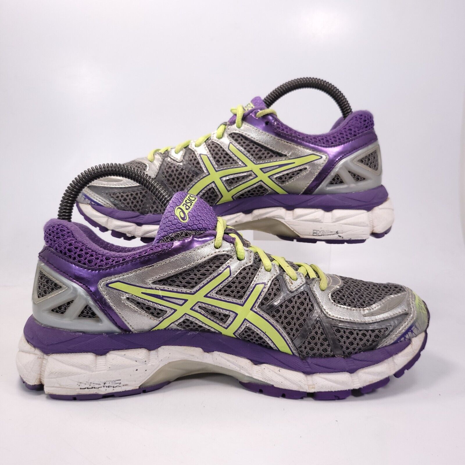 Asics Asics Gel-Kayano 21 Shoe Womens Size 7.5 D T4H7N Gray Purple Size US 7.5 / IT 37.5 - 6 Thumbnail