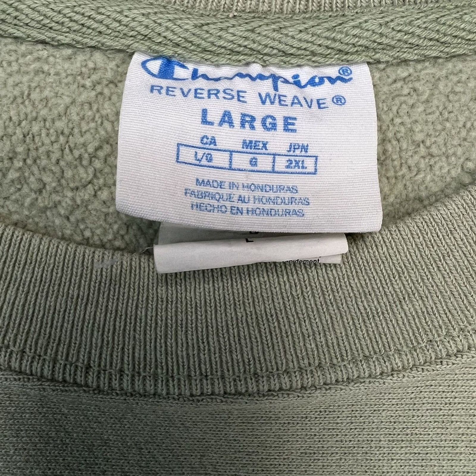 Champion × Vintage Champion Sweatshirt Reverse Weave Script Spell Out Pullover Size US L / EU 52-54 / 3 - 6 Thumbnail