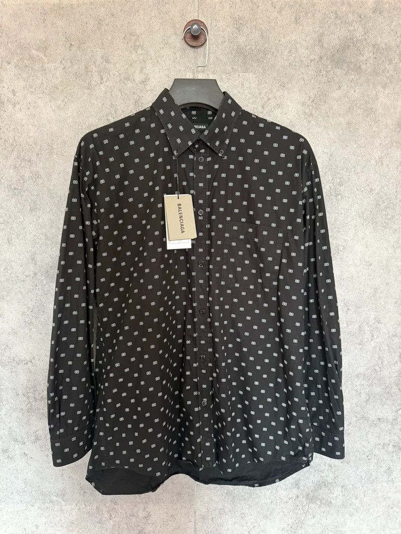 Balenciaga Balenciaga size 38 Double B Full Print Bullet Screen Long Size L / US 10 / IT 46 - 1 Thumbnail