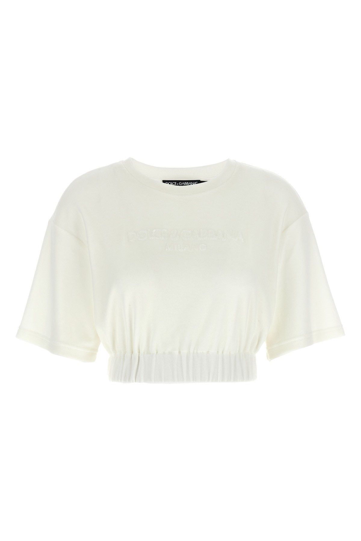 Dolce & Gabbana Logo chenille top Size M / US 6-8 / IT 42-44 - 1 Thumbnail