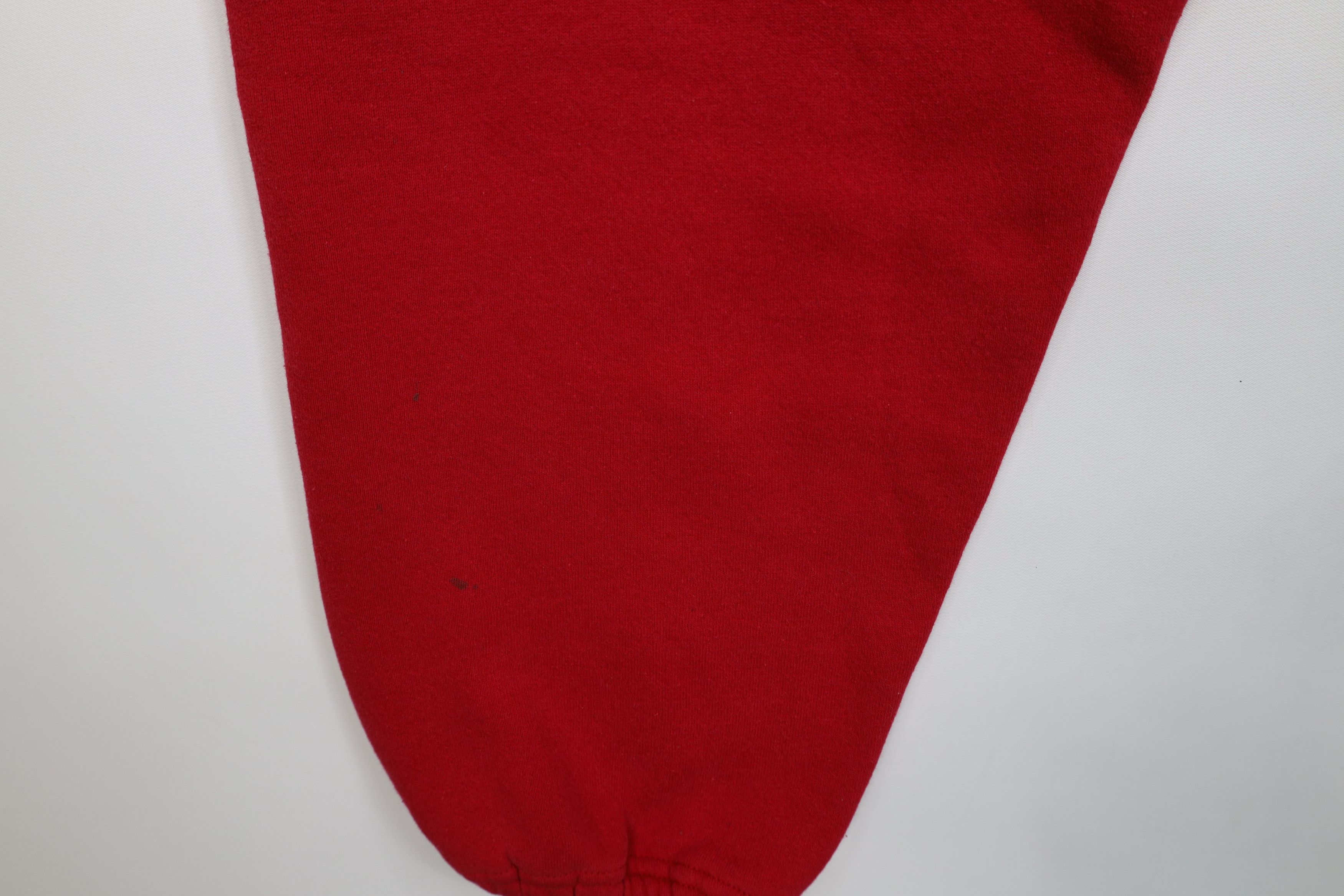 Vintage Vintage 90s Streetwear Sweatpants Joggers Pants Red USA Size 38" / US 16 / IT 52 - 14 Thumbnail