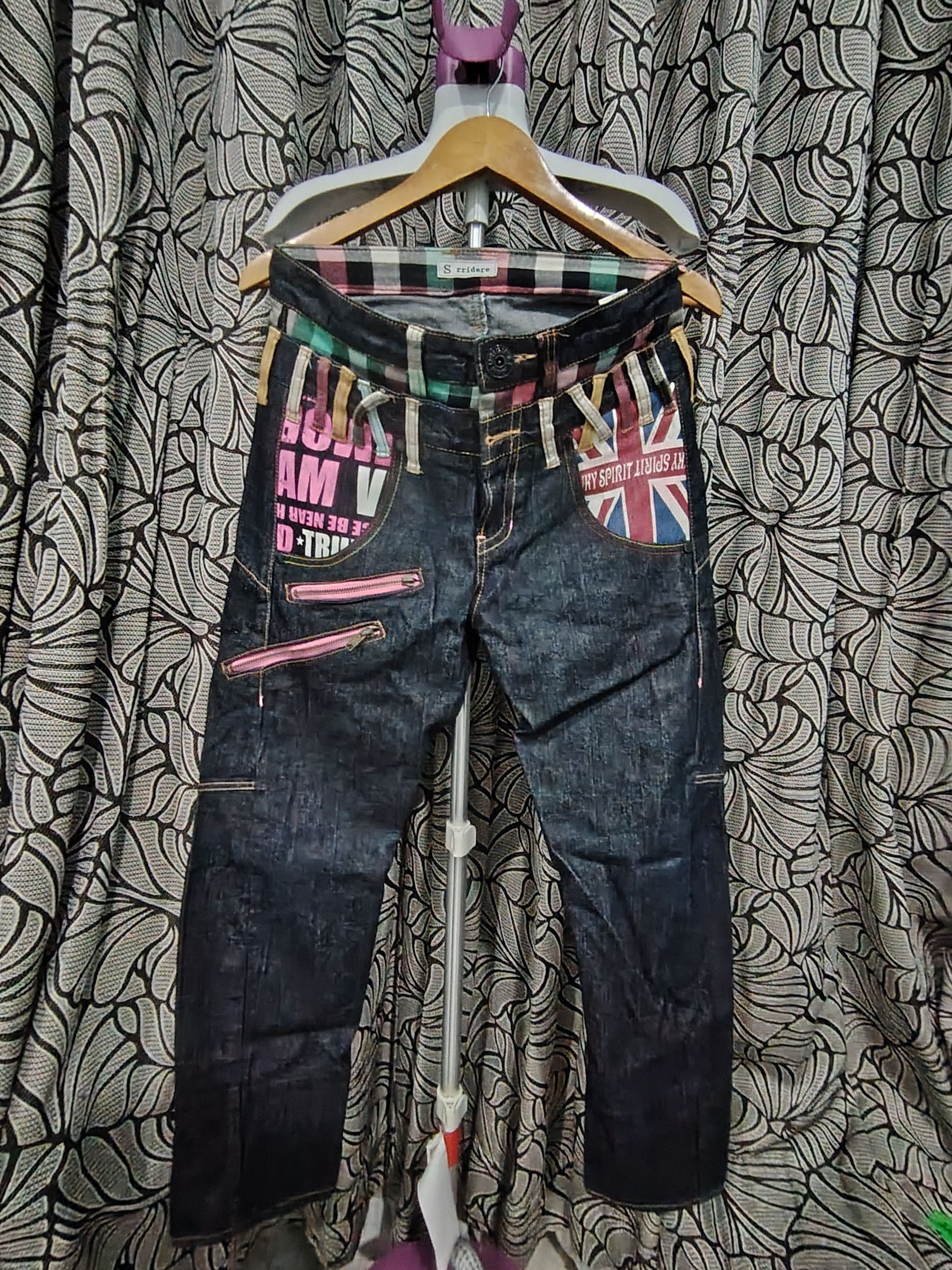 Japanese Brand Vintage Sorridere Japan Double Waist Jeans Size US 32 / EU 48 - 3 Thumbnail
