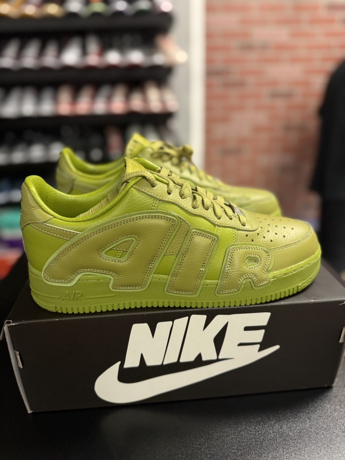 Cactus Plant Flea Market × Nike Nike Air Froce 1 CPFM Moss Size 11.5 Brand New Size US 11.5 / EU 44-45 - 2 Thumbnail