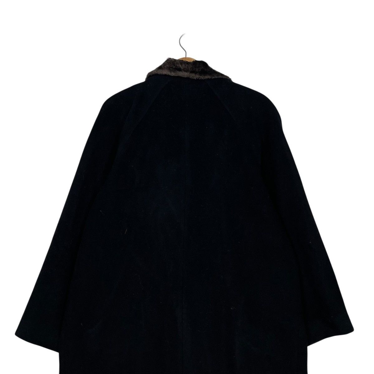 Fendi Vintage 70s Fendi 365 Wool Cashmere Fur Trimmed Colar Coat Size M / US 6-8 / IT 42-44 - 8 Thumbnail