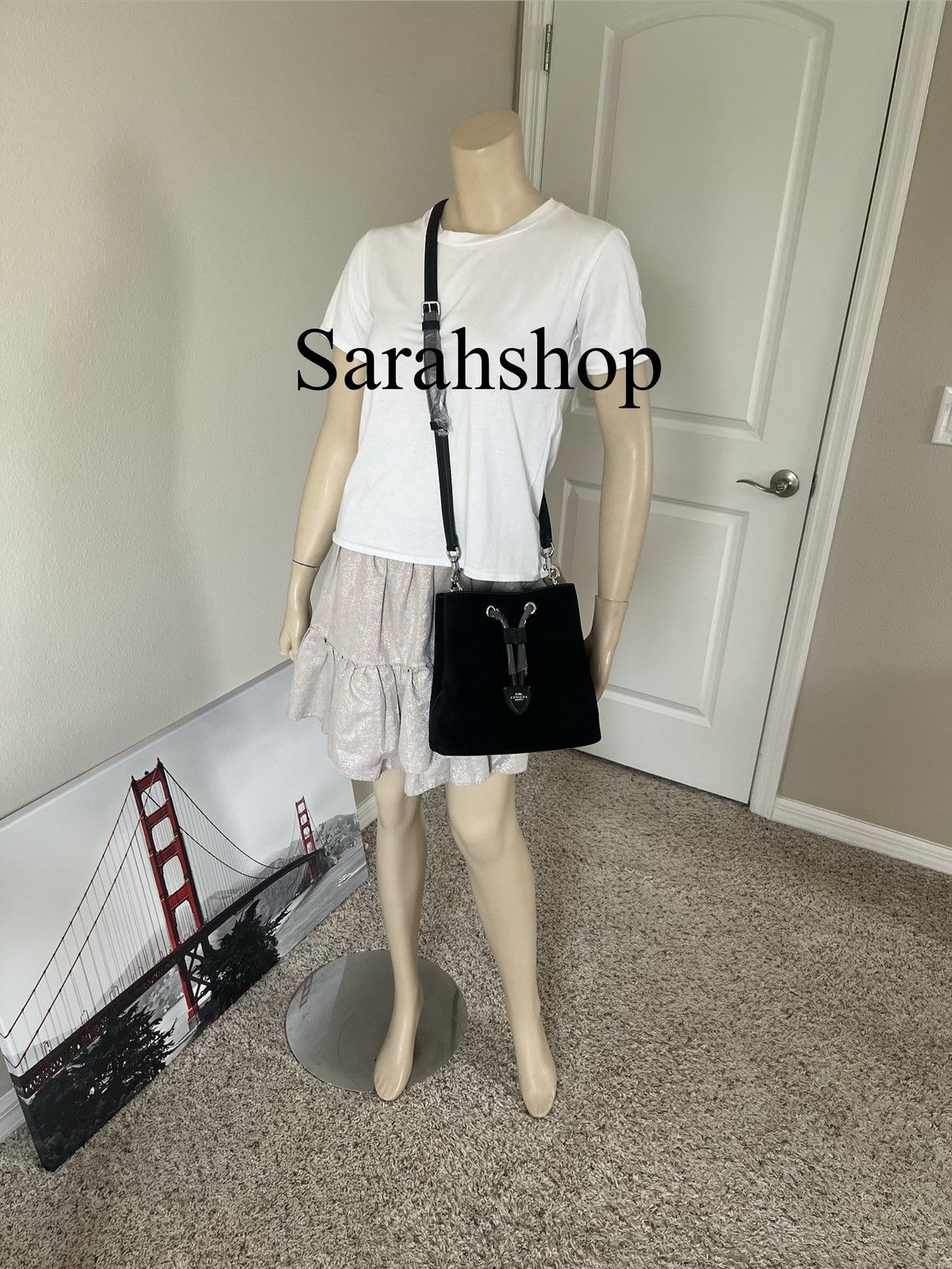 Coach Coach Rowan Bucket Bag With Cherry Charm Size ONE SIZE - 9 Thumbnail