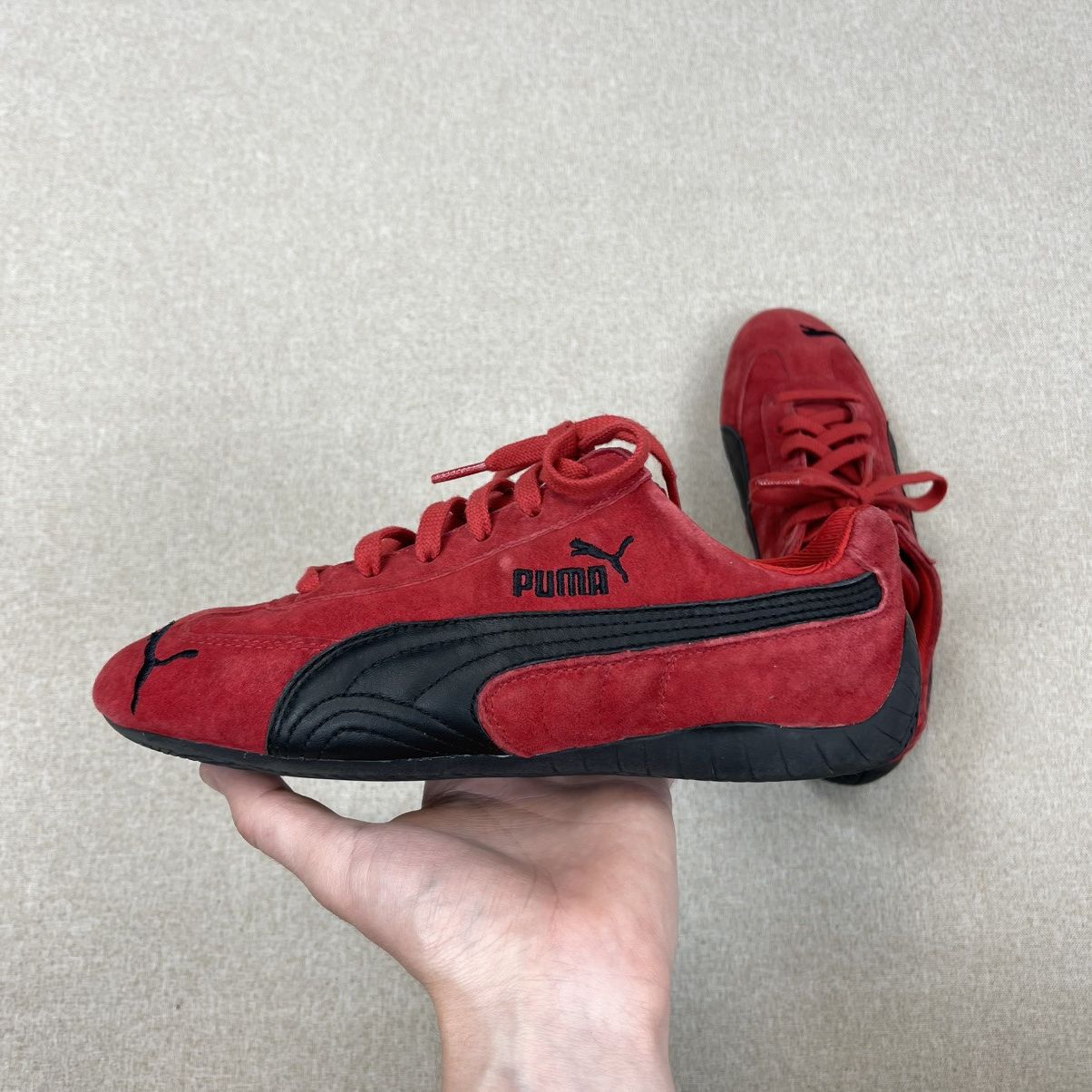 Puma VINTAGE OG 2004 PUMA SPEEDCAT TRAINERS SNEAKERS RED SUEDE Size US 9 / IT 39 - 5 Thumbnail