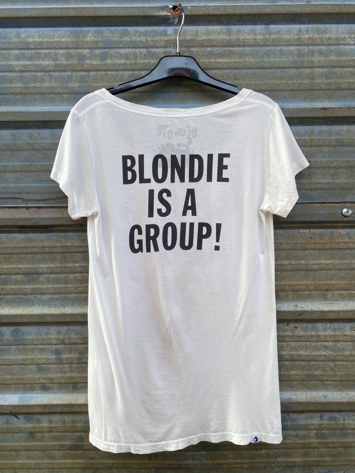 Hysteric Glamour Hysteric Glamour Blondie Is A Group Crop Long T Shirt Size ONE SIZE - 3 Thumbnail