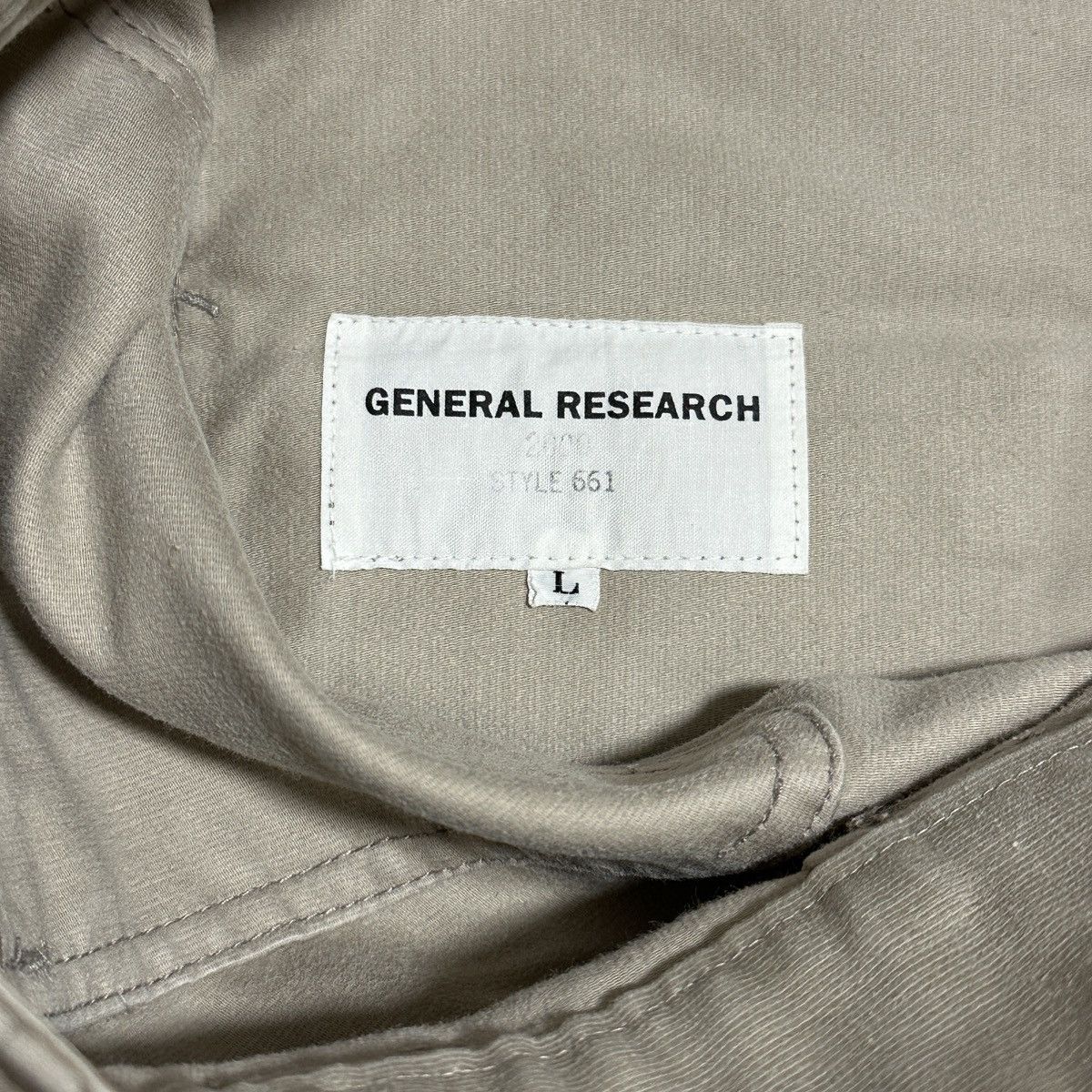 General Research General Research 2000 Archive Beige Cargo Shorts Size US 30 / EU 46 - 4 Thumbnail