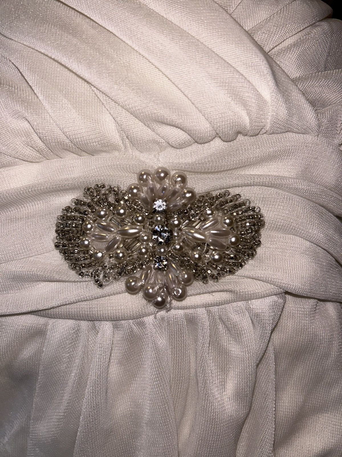 Other Jodi Kristopher white dress size S Size S / US 4 / IT 40 - 3 Thumbnail