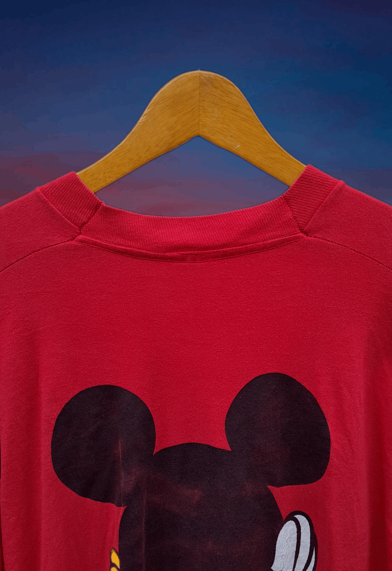 Japanese Brand × Rap Tees × Vintage Vintage 90s Mickey Mouse worn by A$AP ROCKY t-shirt Size US XL / EU 56 / 4 - 4 Thumbnail