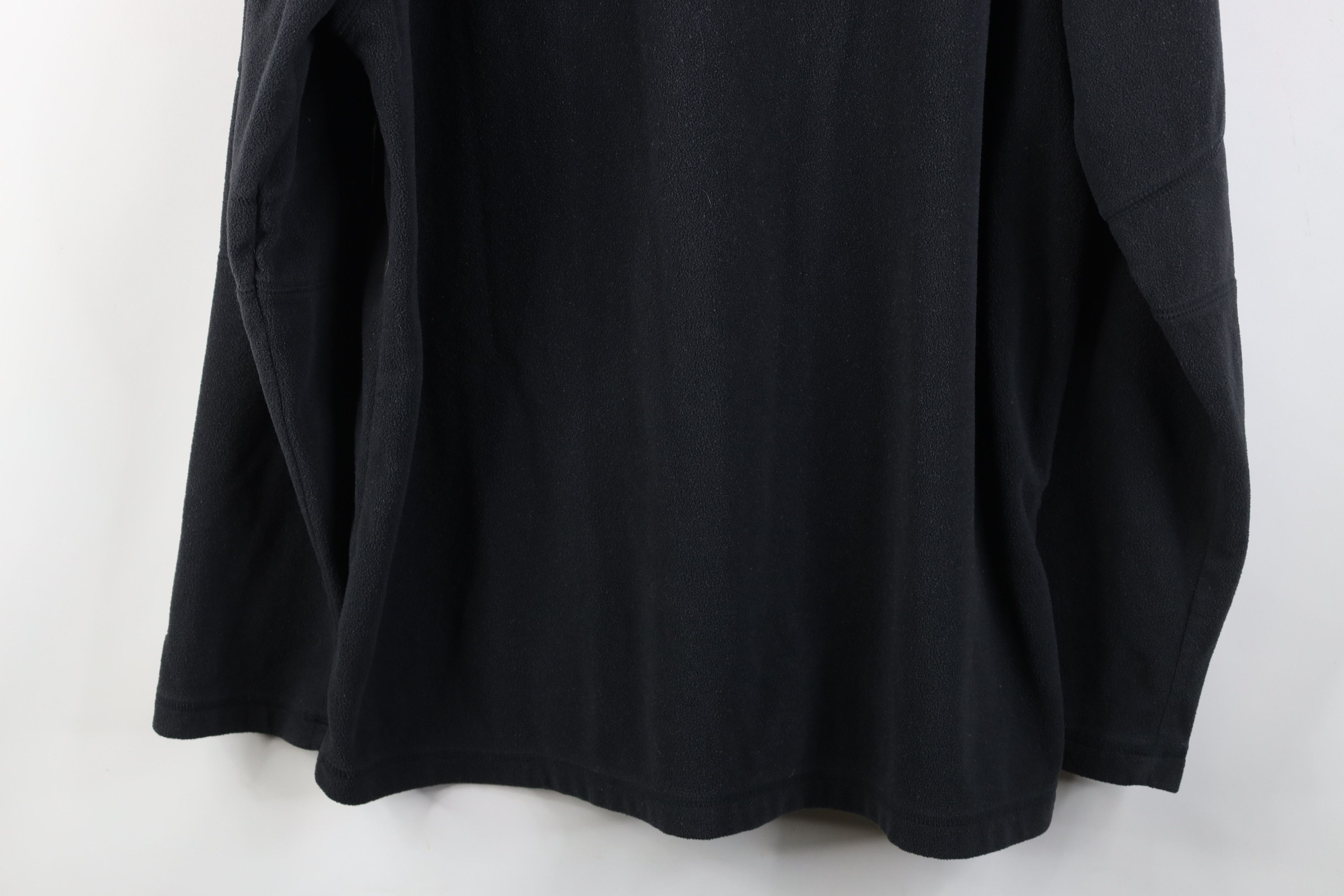 Nike Vintage Y2K Nike Mini Swoosh Fleece Crewneck Sweater Black Size US L / EU 52-54 / 3 - 14 Thumbnail