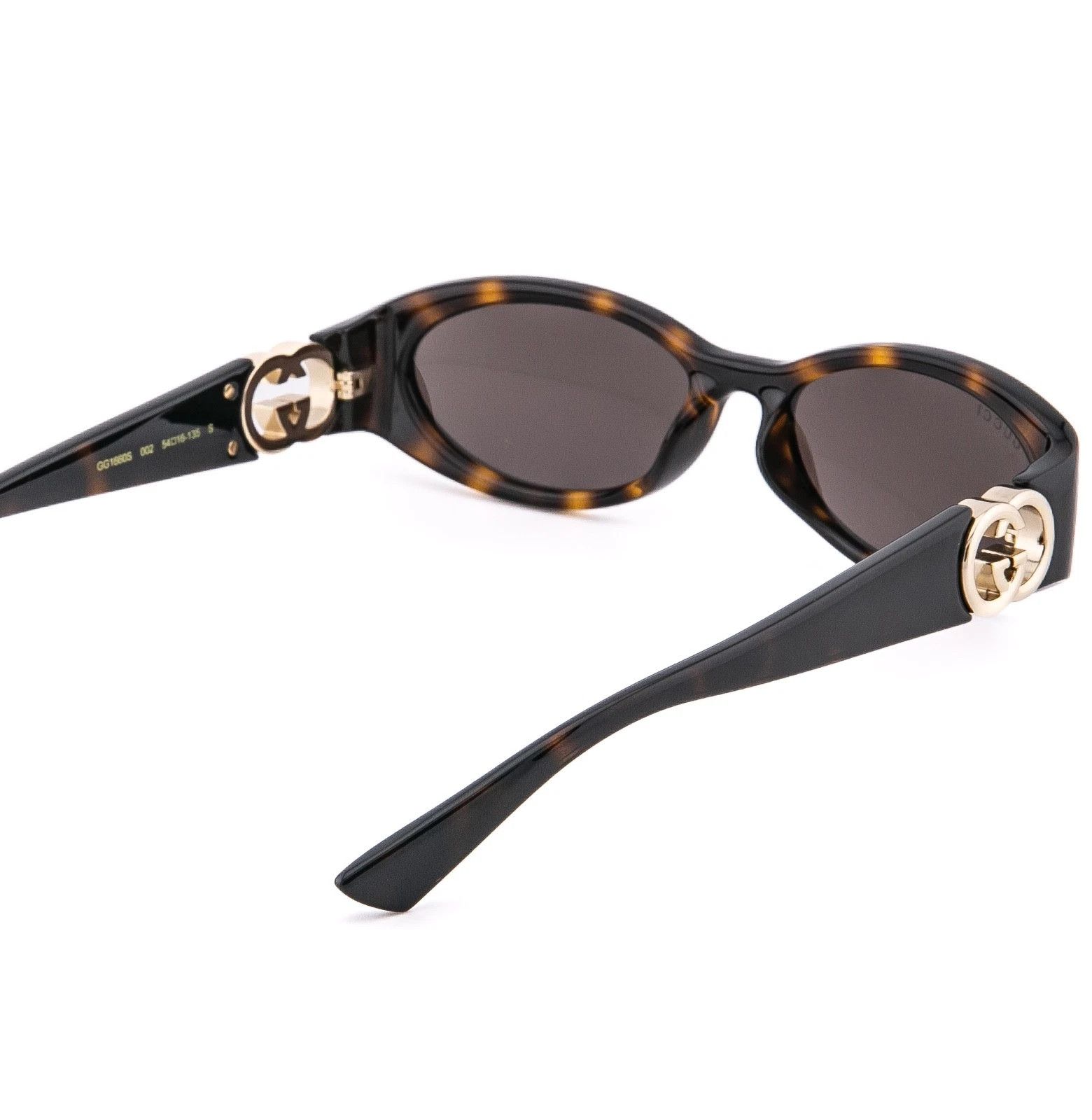 Gucci GUCCI GG1660S Brown Narrow 1660 GG Fashion Sunglasses 002 Size ONE SIZE - 2 Thumbnail