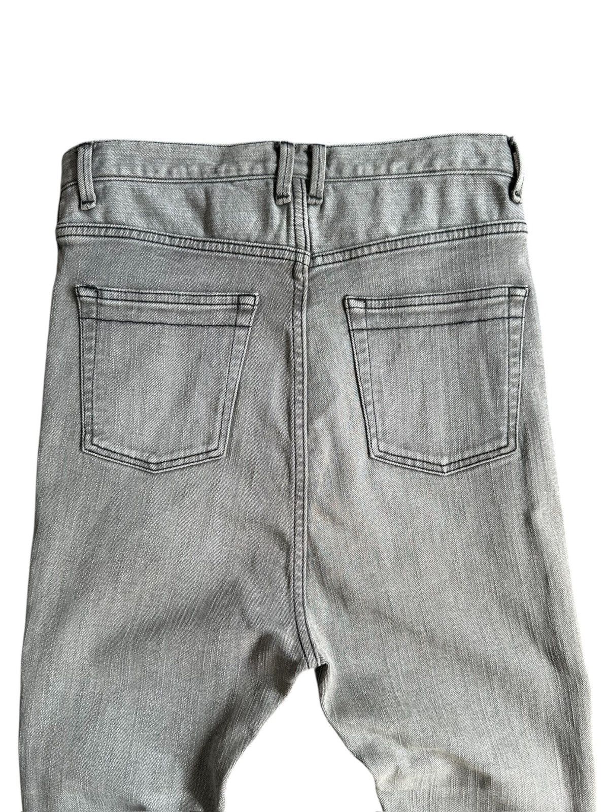 Japanese Brand 2011 ss - AG by Experiment high rise asymmetrical jeans Size US 30 / EU 46 - 8 Thumbnail