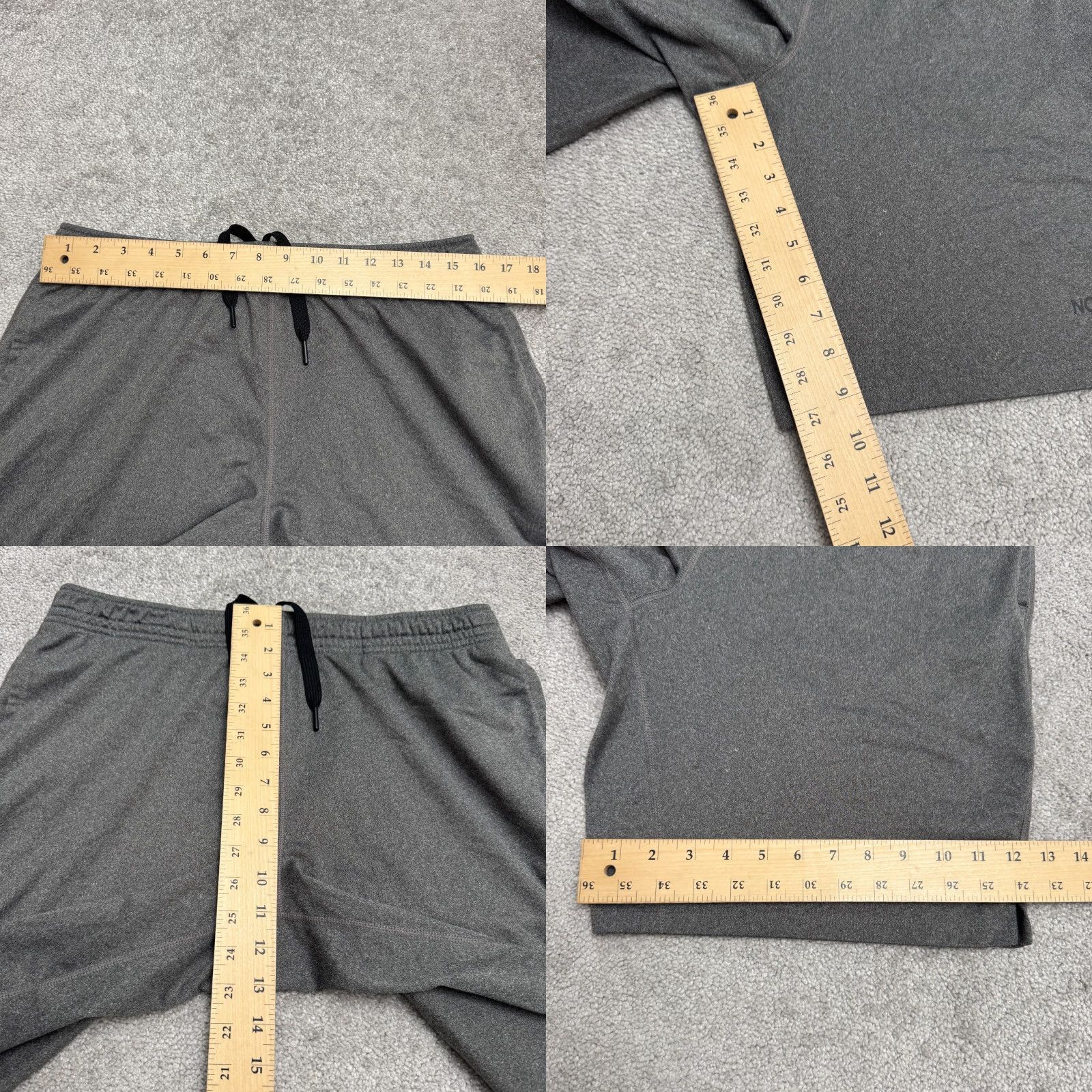 The North Face The North Face Kilowatt Active Shorts Mens L Gray Pockets Athleisure Sports Athletic Modern Size US 33 - 9 Thumbnail