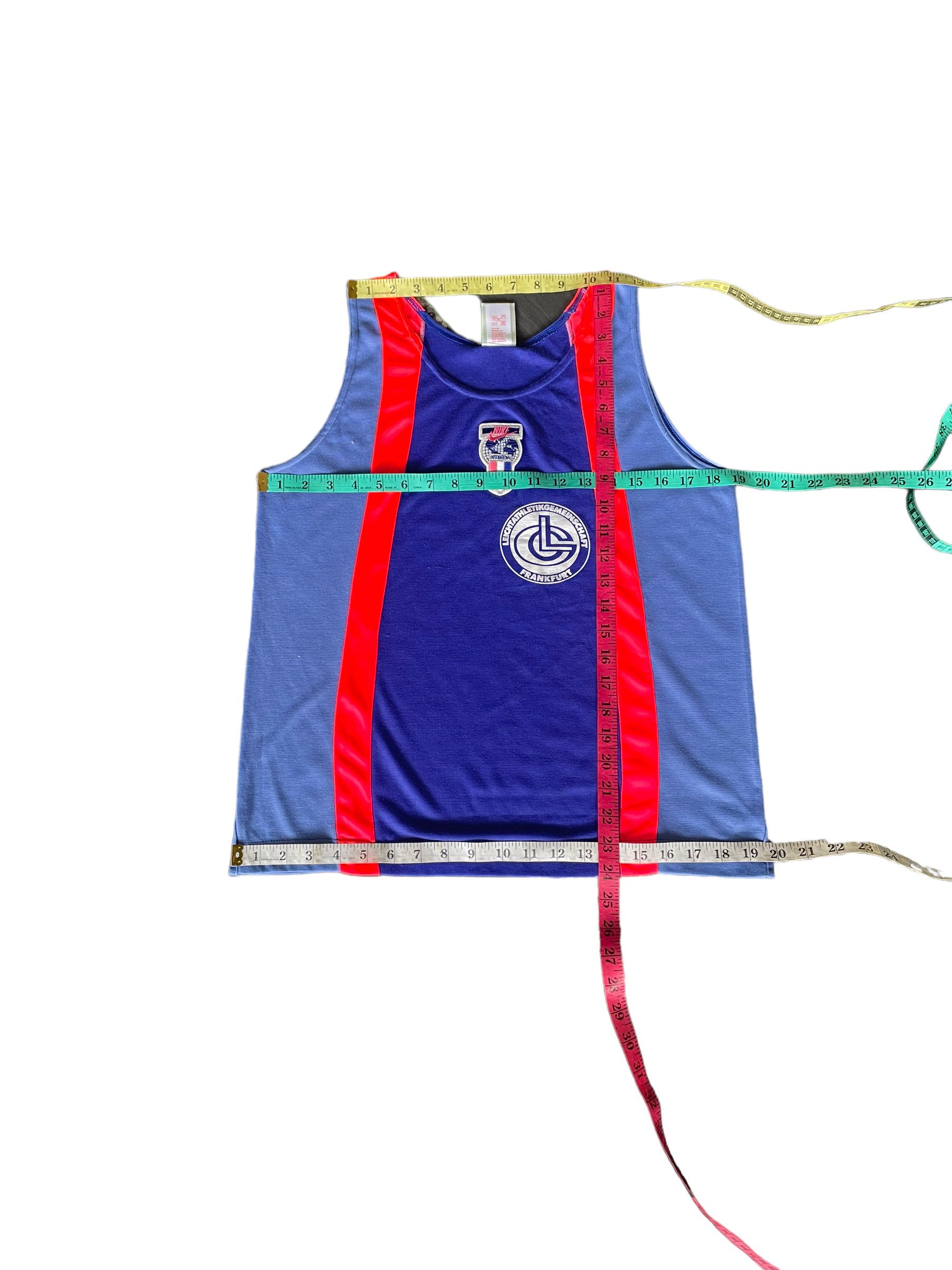 Nike × Vintage Vintage Nike International Run LG Frankfurt Jersey Size US M / EU 48-50 / 2 - 6 Thumbnail