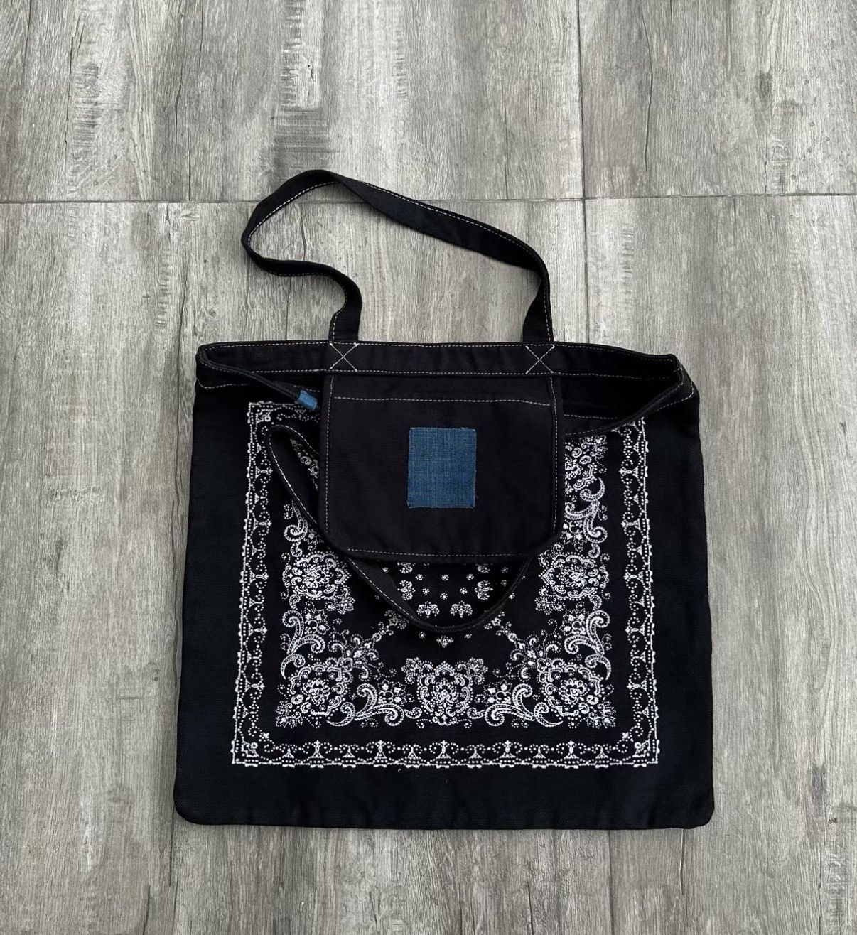 Visvim VISVIM ICT CANVAS TOTE L Italian canvas tote bag Size ONE SIZE - 3 Thumbnail