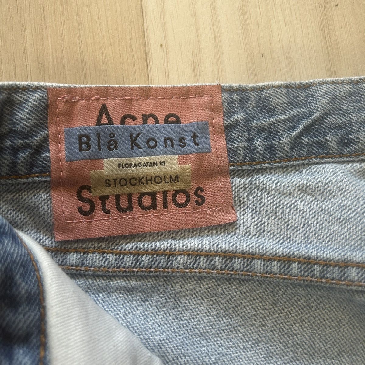 Acne Studios 1997 Light Blue Trash FW18 Size US 28 / EU 44 - 7 Thumbnail
