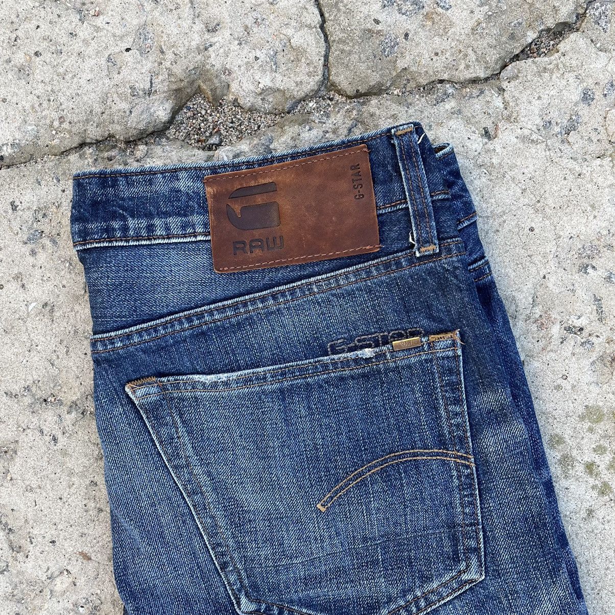 G-Star Vintage G Star Raw Jeans W31xL32 Pants Trousers Y2K 90s Size US 31 - 10 Thumbnail
