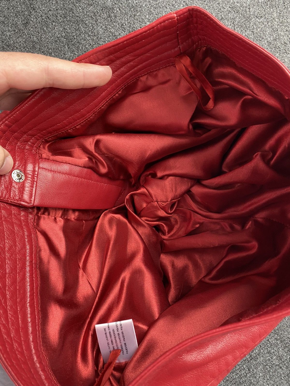 Other 🔥Opium Punk Gothic Red Leather Pants Women Alt goth emo y2k Size 28" / US 6 / IT 42 - 13 Thumbnail