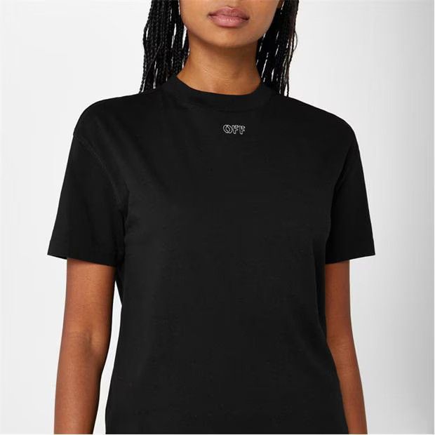 Off-White o1g2r1mq1224 T Shirt in Black Size XXS / US 00 / IT 34 - 4 Thumbnail