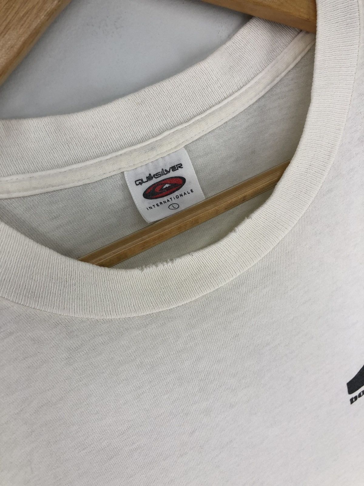 Quiksilver Vintage Quiksilver Big Spellout Distressed Tshirt Size US L / EU 52-54 / 3 - 6 Thumbnail
