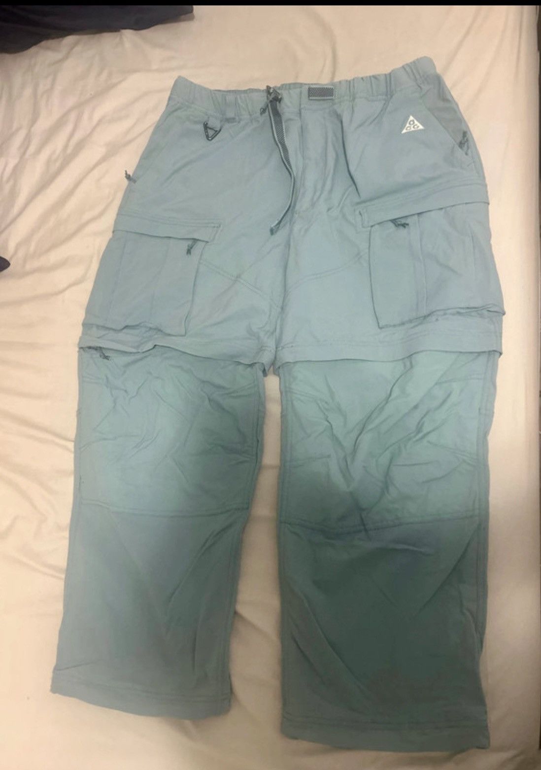 Nike ACG Turquoise Nike ACG "Smith Summit" Cargo Pants Size US 38 / EU 54 - 1 Thumbnail