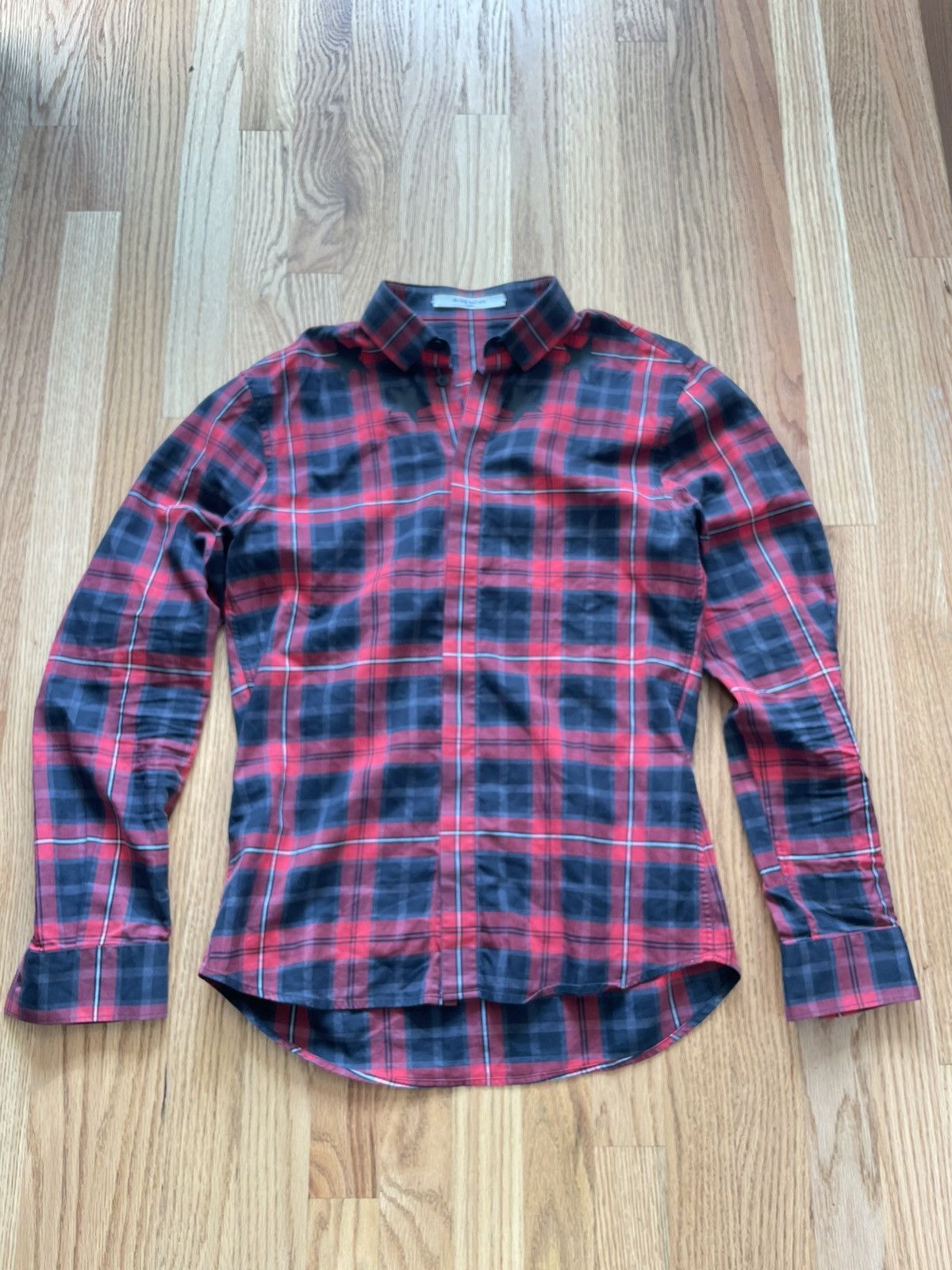 Givenchy Givenchy Star button up long sleeve red Size US M / EU 48-50 / 2 - 1 Thumbnail