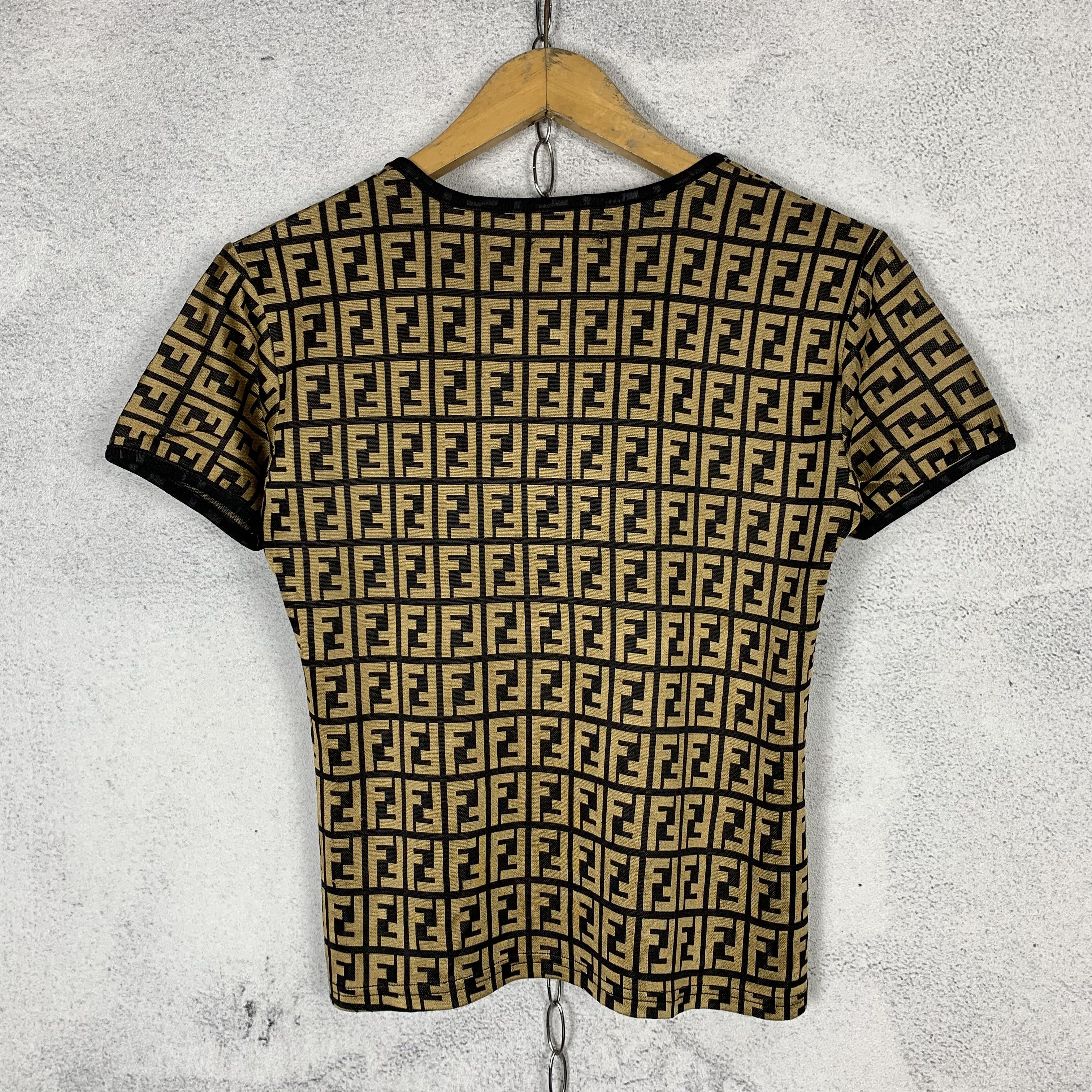 Fendi Vintage Fendi Monogram Top Size M / US 6-8 / IT 42-44 - 2 Thumbnail