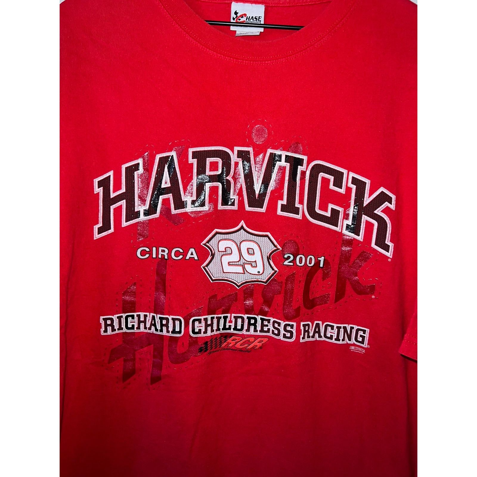 NASCAR Vintage Nascar Shirt Harvick Richard Childress Red Tee 2XL Size US XXL / EU 58 / 5 - 5 Thumbnail