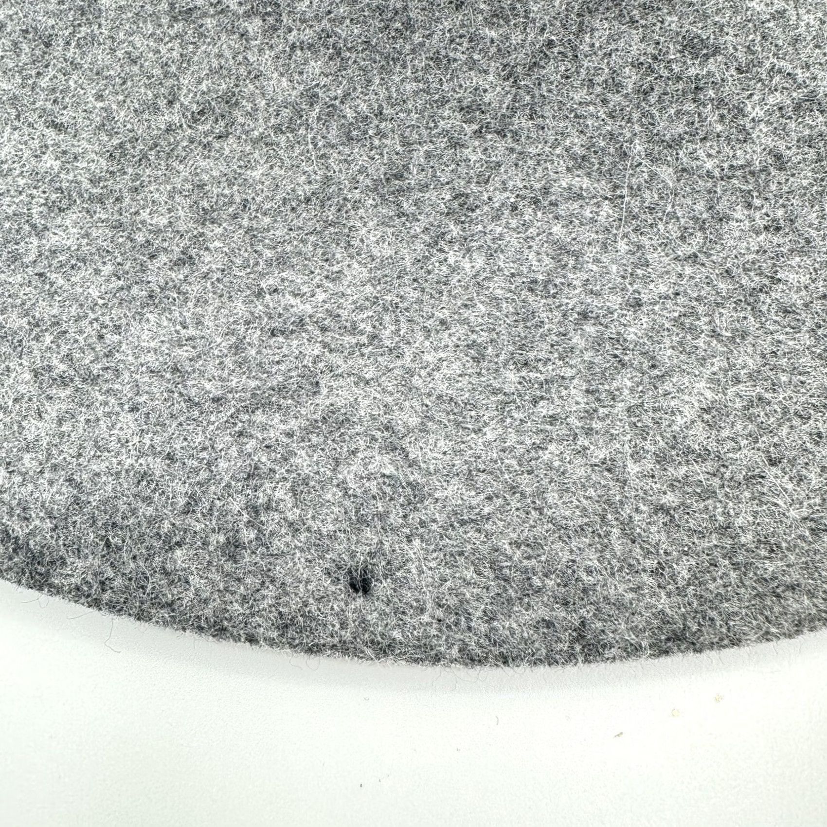 Vintage Grey Wool Panama Hat Phenix - Leather Detail One Size Size ONE SIZE - 2 Thumbnail