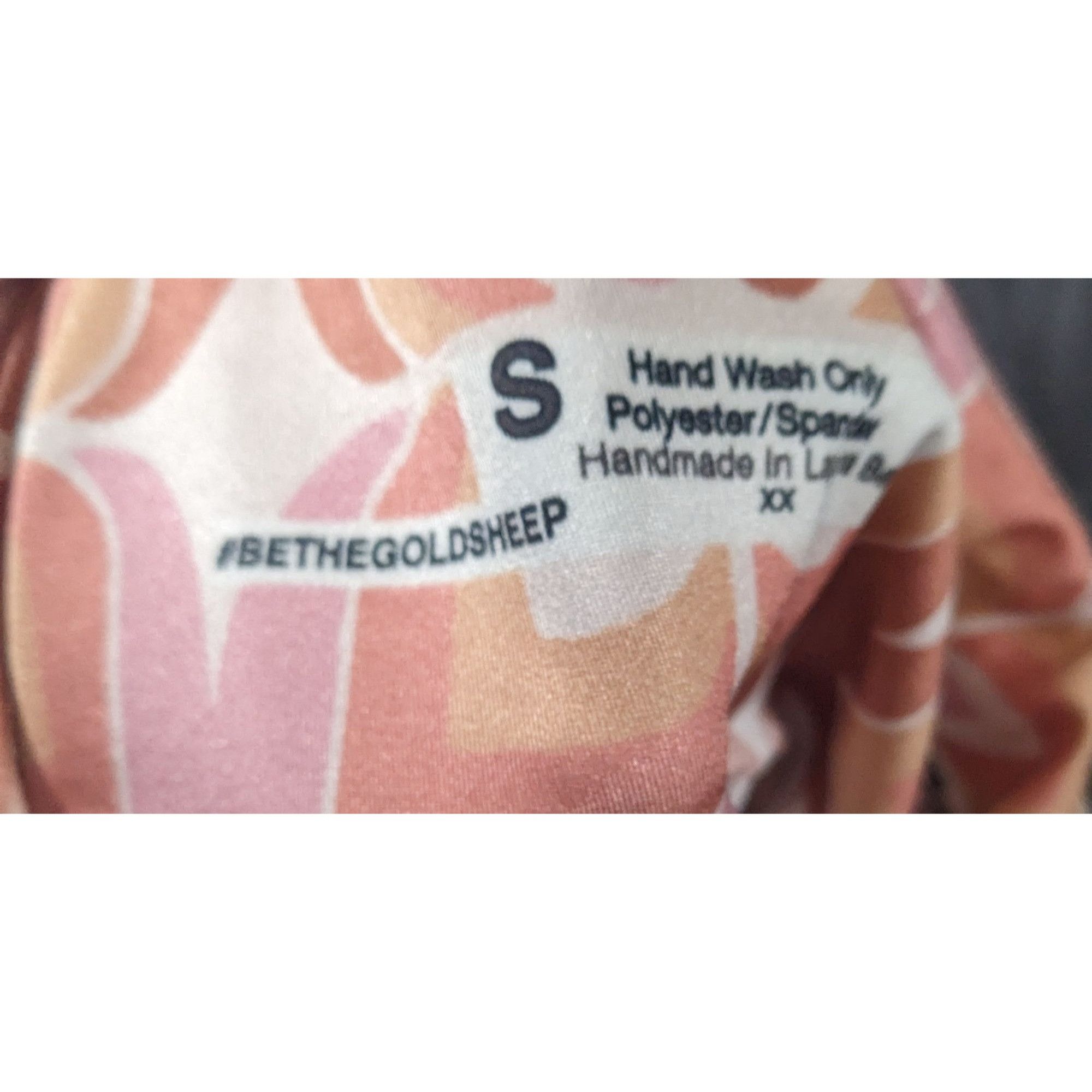 Other Goldsheep Retro Printed Pink And Orange Leggings Size 24" / US 00 / IT 34 - 10 Thumbnail