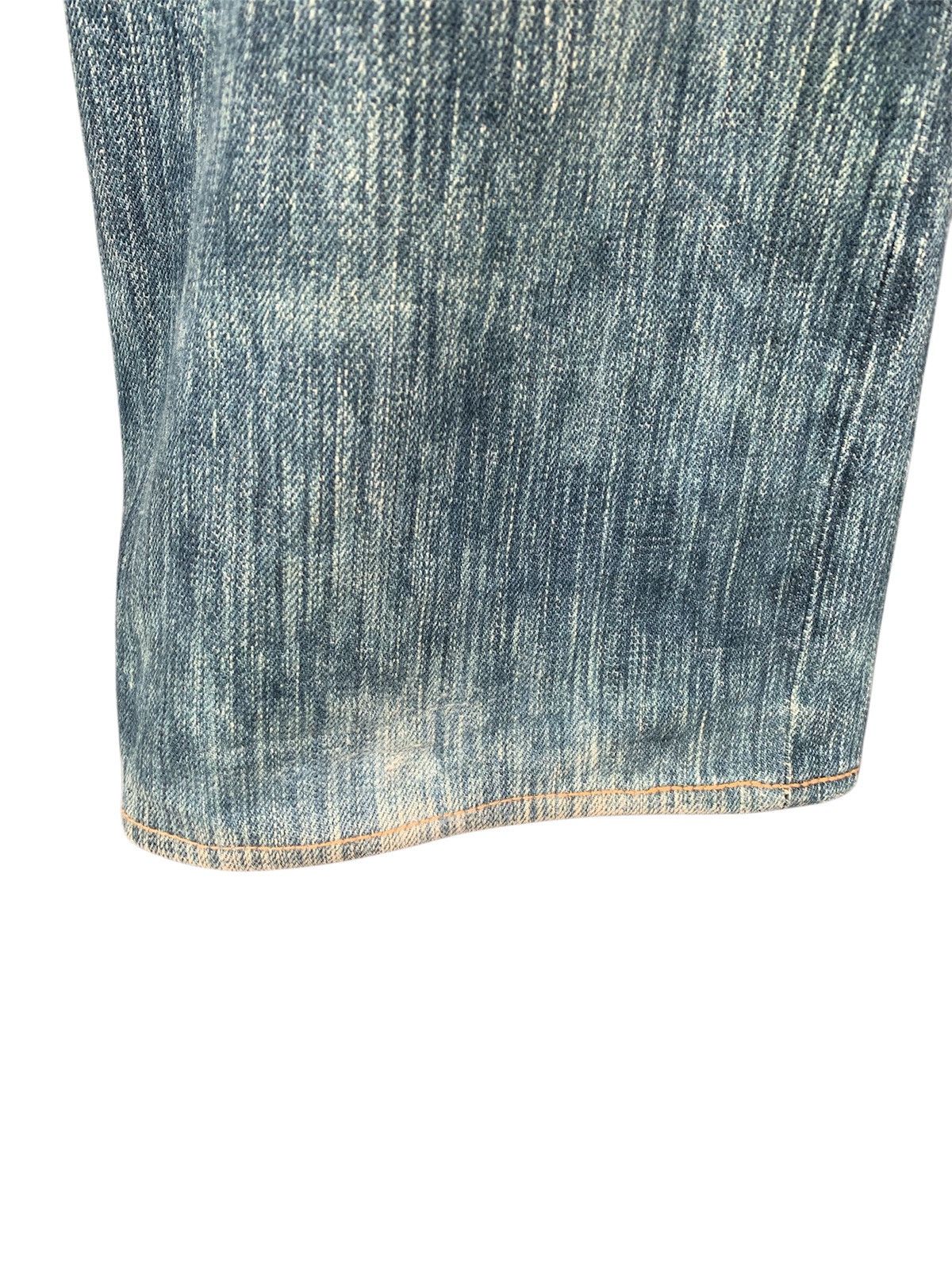 Sugar Cane Vintage Sugar Cane Edo Ai Denim Buckle Back Selvedge Jeans Size US 33 - 9 Thumbnail