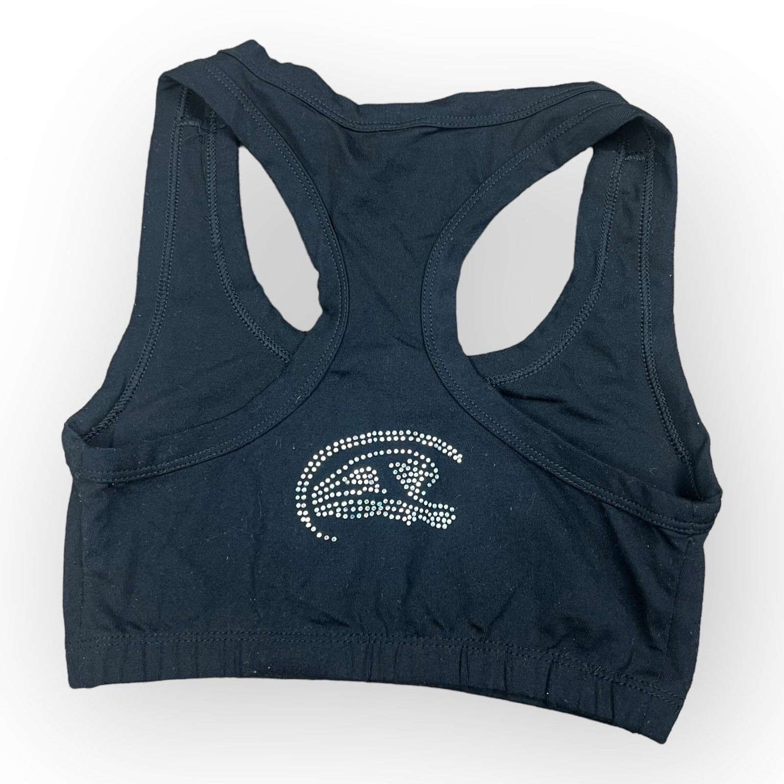 Vintage Cheer Athletics Swoosh Sport Bra - Bedazzled Vintage Size ONE SIZE - 2 Thumbnail