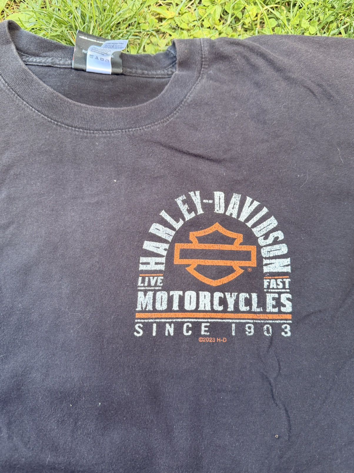 Harley Davidson 2023 Harley Davidson Milwaukee USA tee Size Large Size US L / EU 52-54 / 3 - 2 Thumbnail