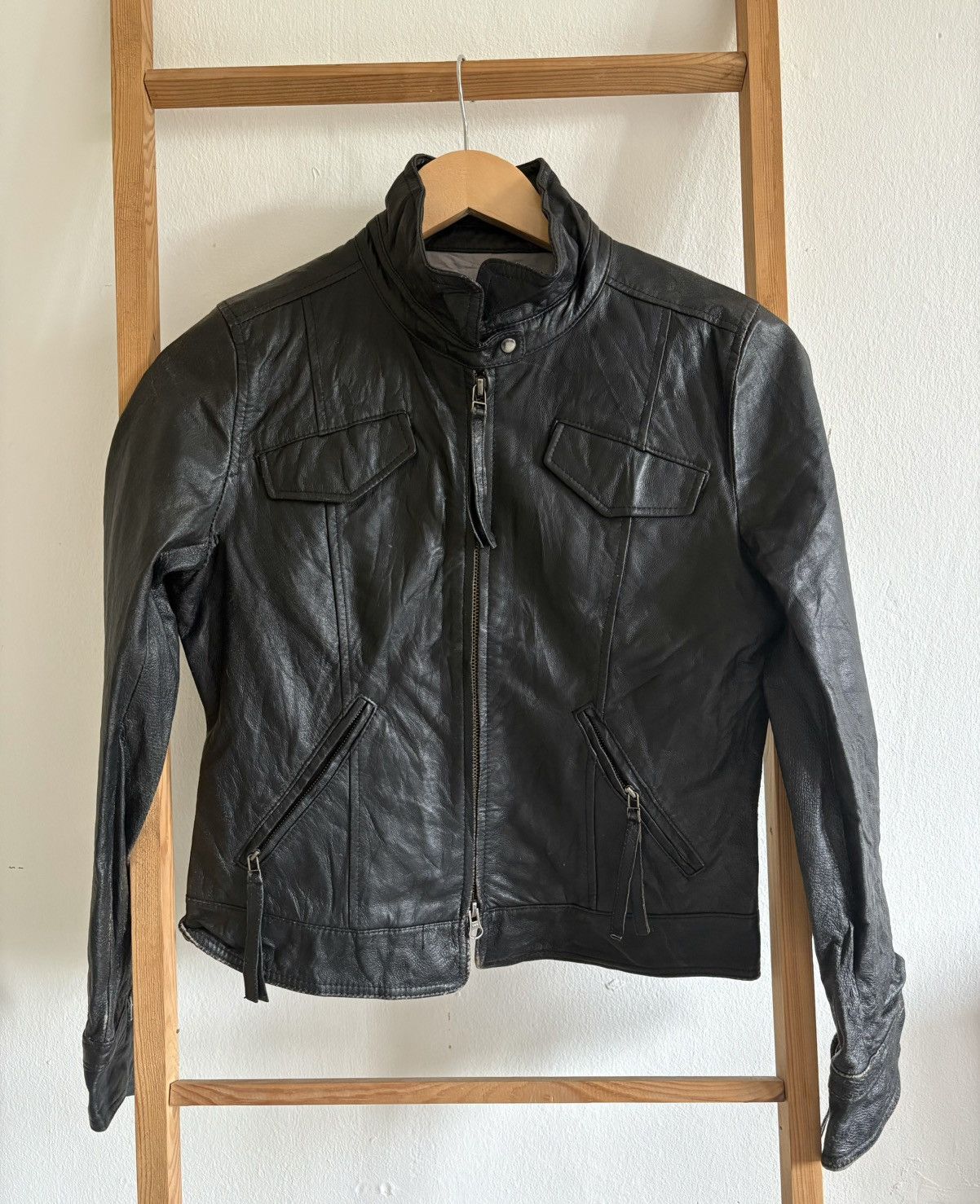 Tornado Mart Tornado mart leather zipper jacket Size US S / EU 44-46 / 1 - 3 Thumbnail