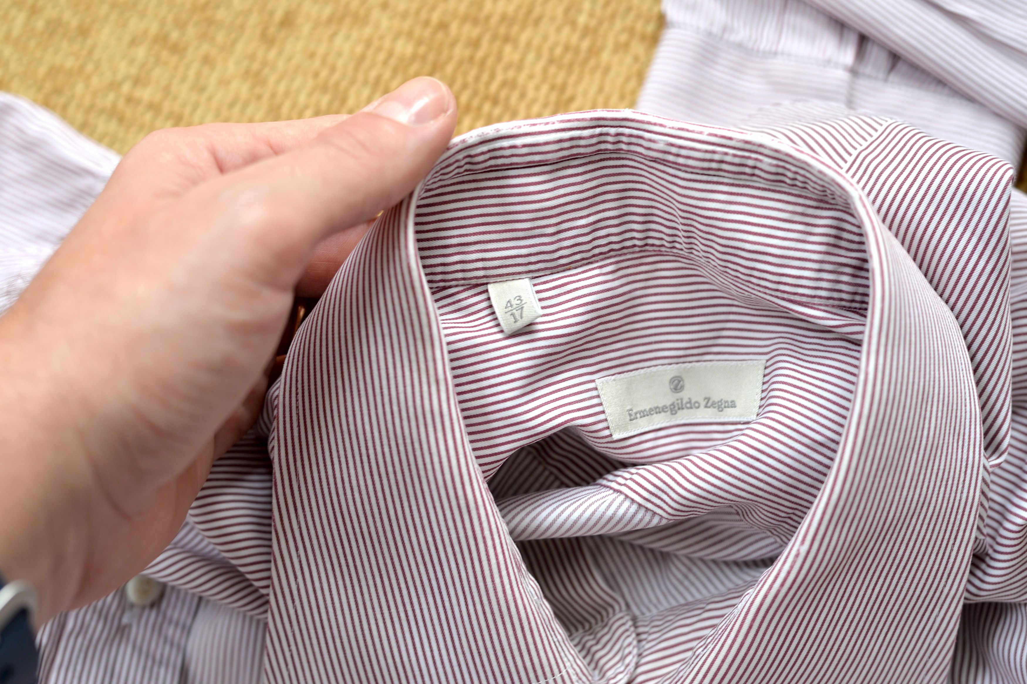 Ermenegildo Zegna Ermenegildo Zegna, stripe shirt, size L Size US L / EU 52-54 / 3 - 4 Thumbnail