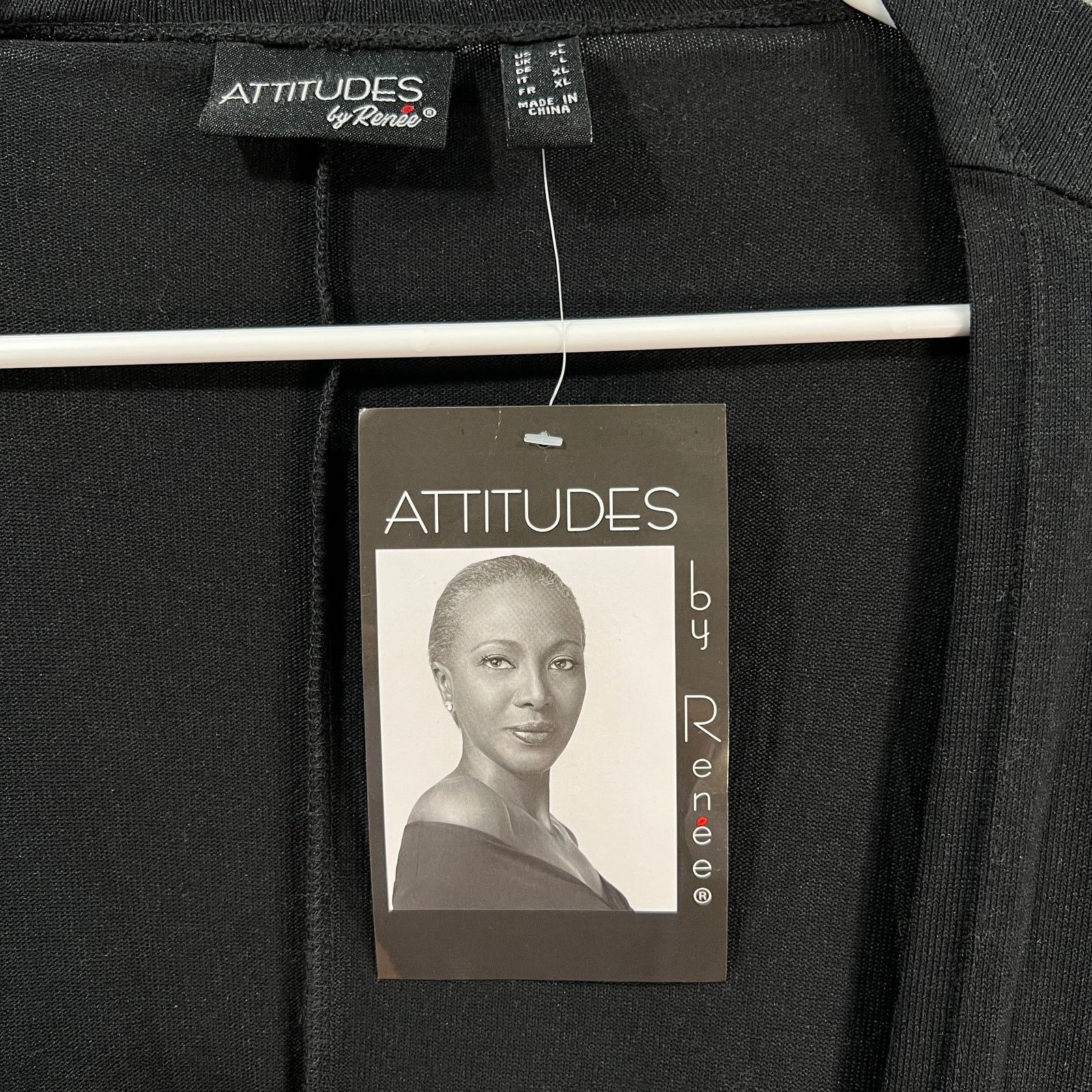 Other Attitudes by Renee Global Illusions Casknit Cocoon Size L / US 10 / IT 46 - 4 Thumbnail