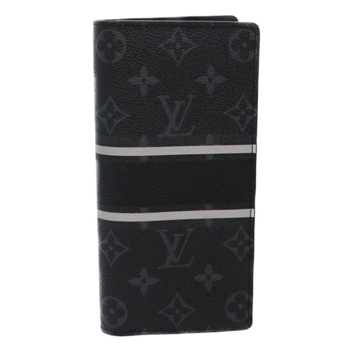 Louis Vuitton LOUIS VUITTON Eclipse Flash Portefeuille Braza Long Wallet Size ONE SIZE - 9 Thumbnail