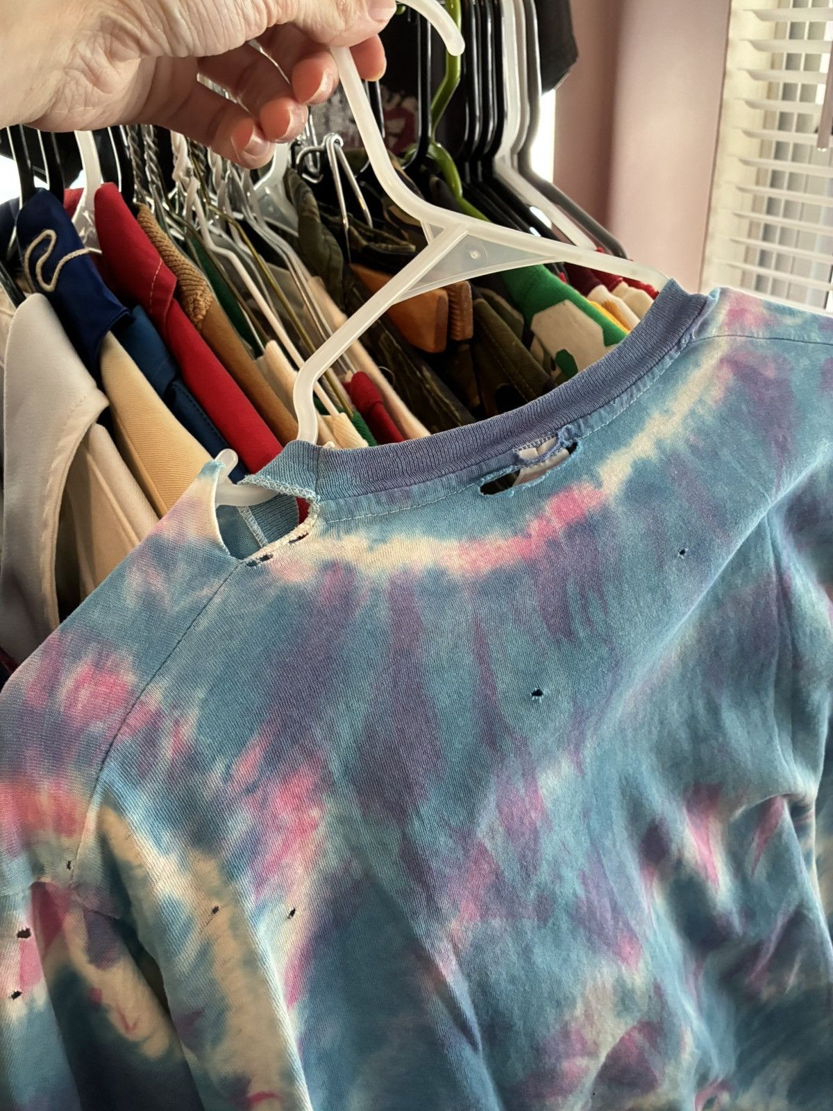Vintage Vintage 1970’s Gratefuldead fantasia Mickey lot tee Size US L / EU 52-54 / 3 - 6 Thumbnail