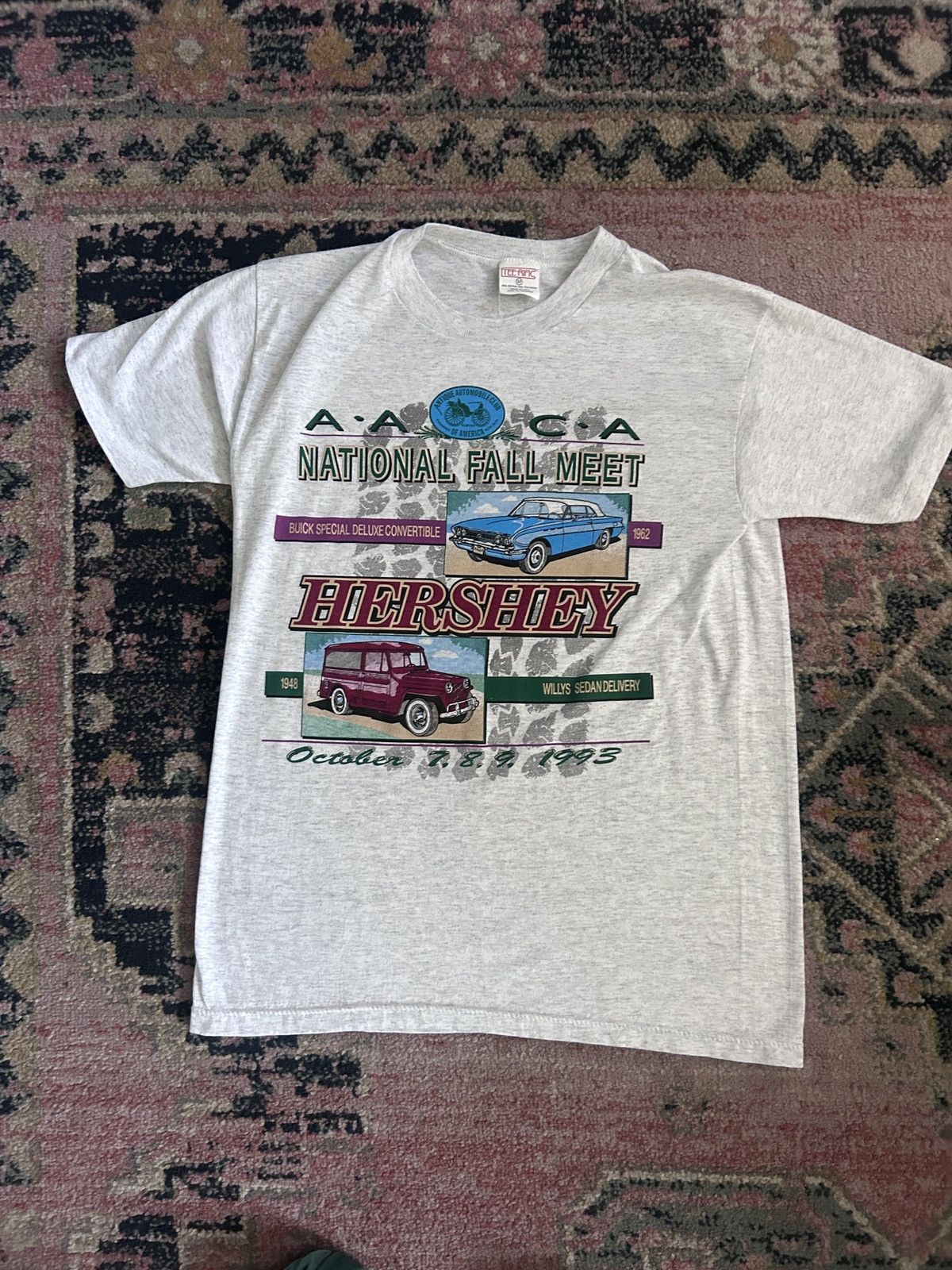 Vintage Vintage 90s AACA Hershey Fall Meet T-Shirt Size US L / EU 52-54 / 3 - 1 Thumbnail