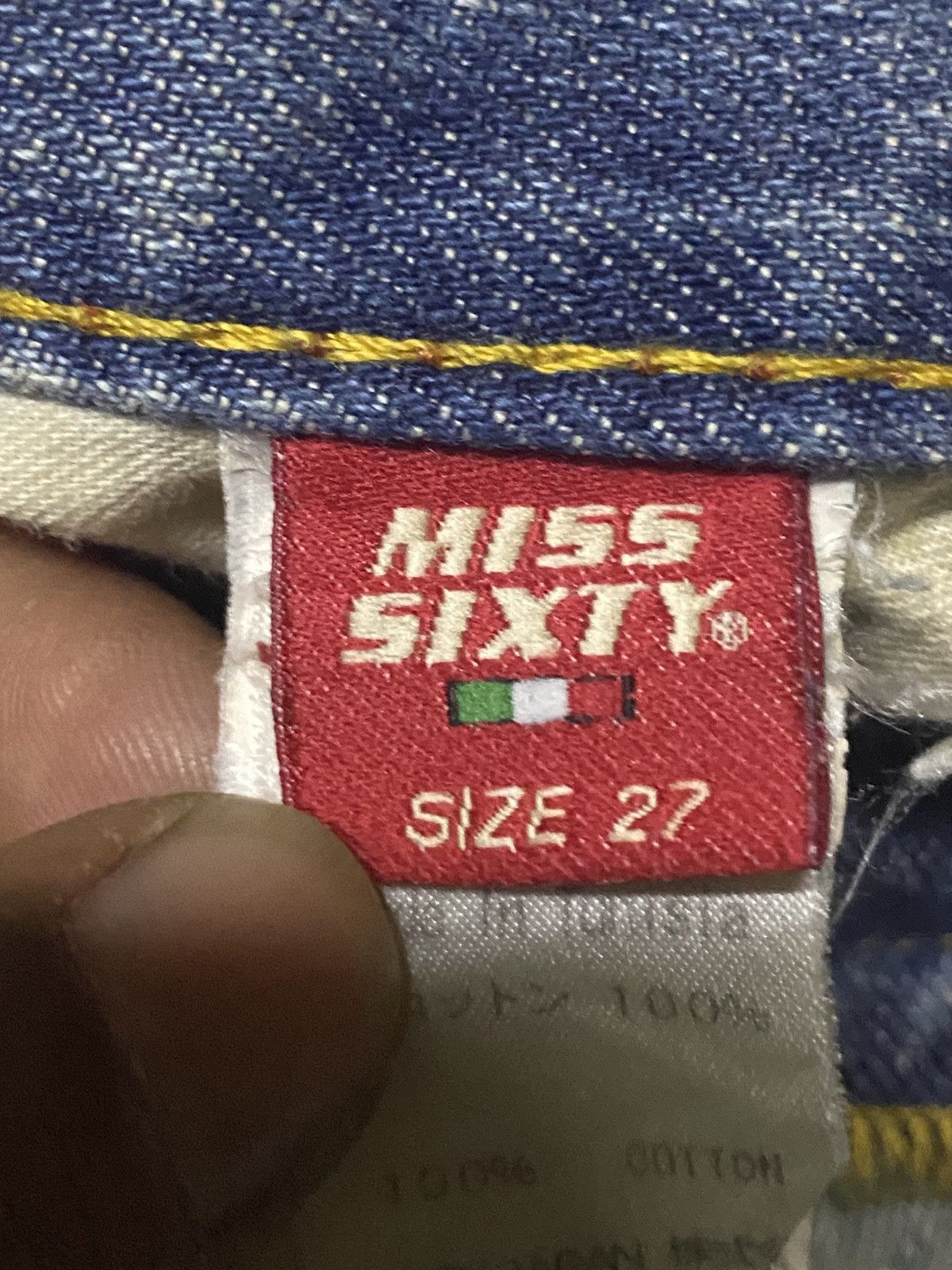 Japanese Brand Vintage Japanese Brand Miss60 Distressed Bootcut Flare Jeans Size US 30 / EU 46 - 20 Thumbnail