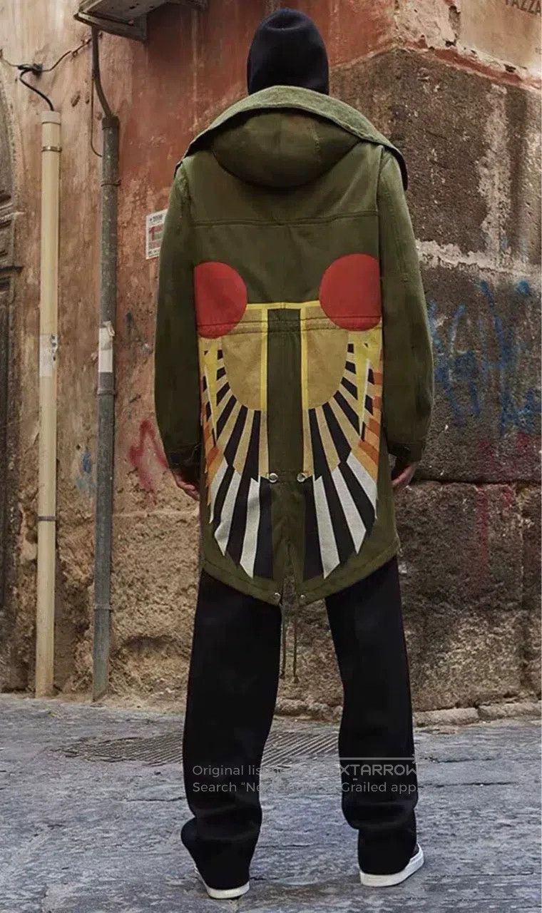 Givenchy Givenchy Wing Army Green Overcoat Size US S / EU 44-46 / 1 - 9 Thumbnail