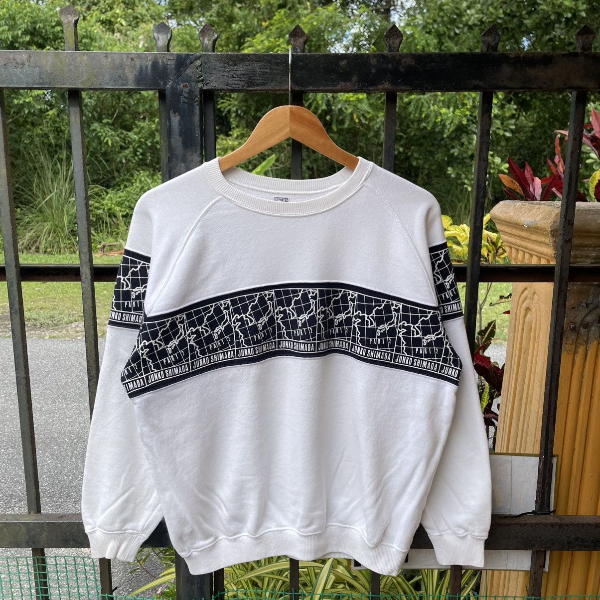 Junko Shimada 🔥🇯🇵Vintage Junko Shimada Part 2 Globe Design Sweatshirts Size US M / EU 48-50 / 2 - 1 Thumbnail