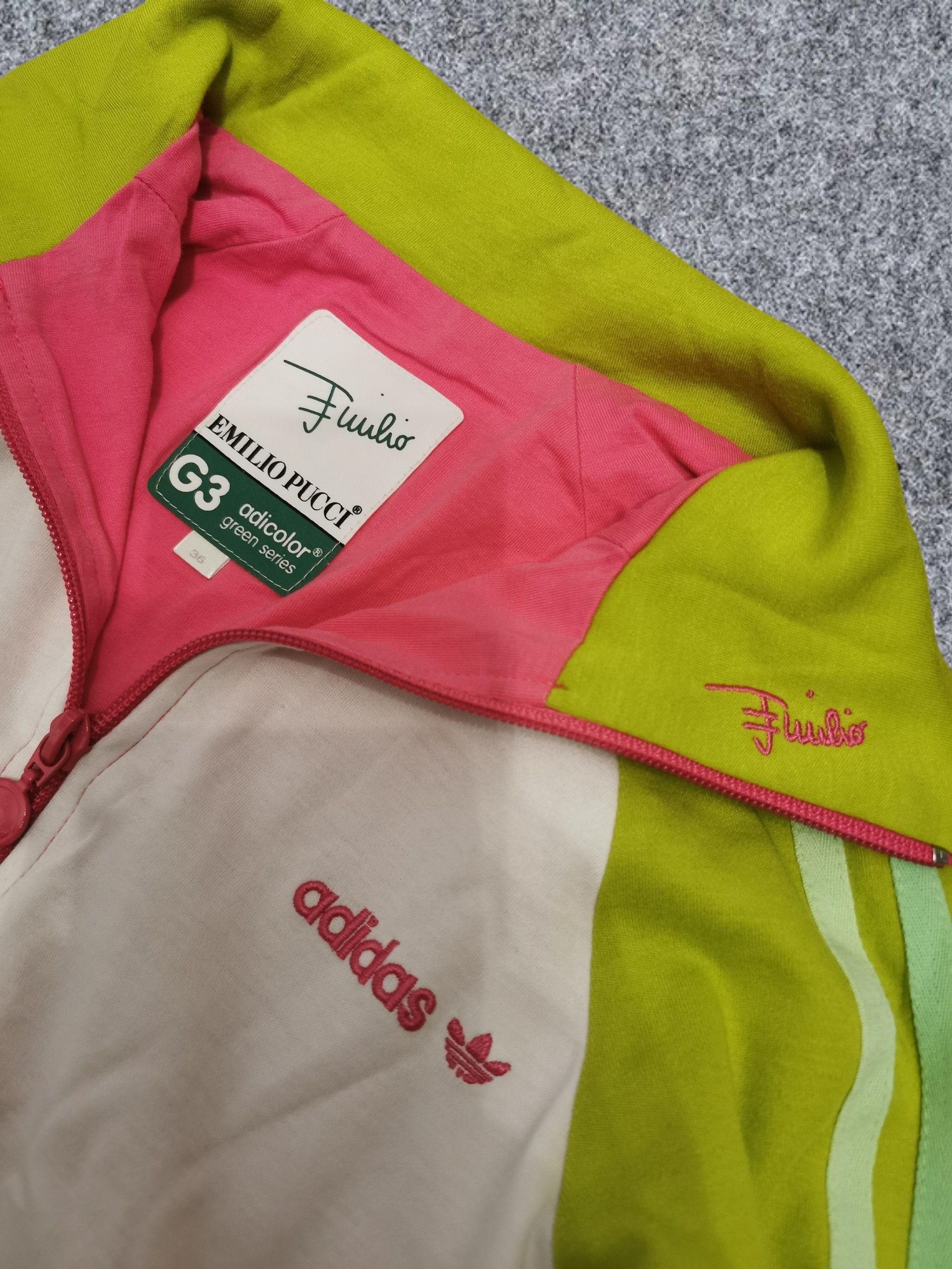 Adidas Women's sweatshirt Adidas x Emilio Pucci S Size S / US 4 / IT 40 - 3 Thumbnail