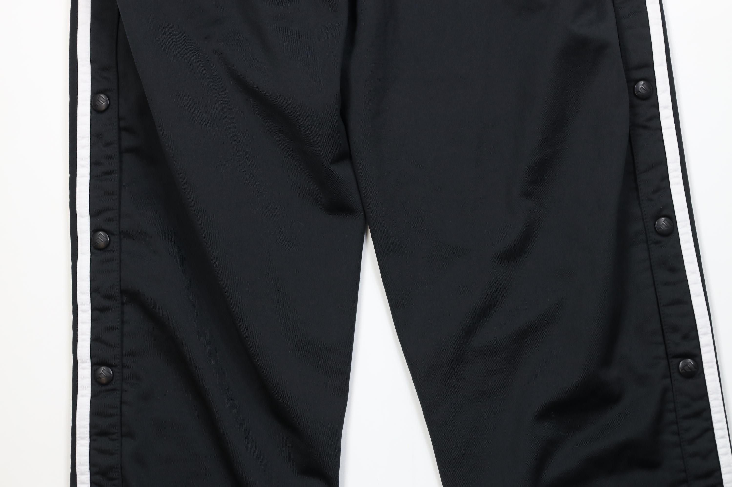 Adidas Vintage Y2K 2001 Adidas Tearaway Sweatpants Pants Black Size US 36 / EU 52 - 11 Thumbnail