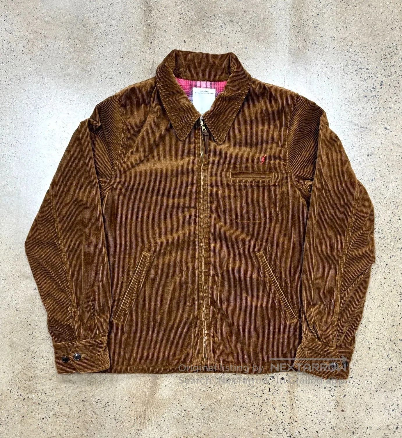 Visvim visvim strato swing top camel leather jacket-dmc | Grailed