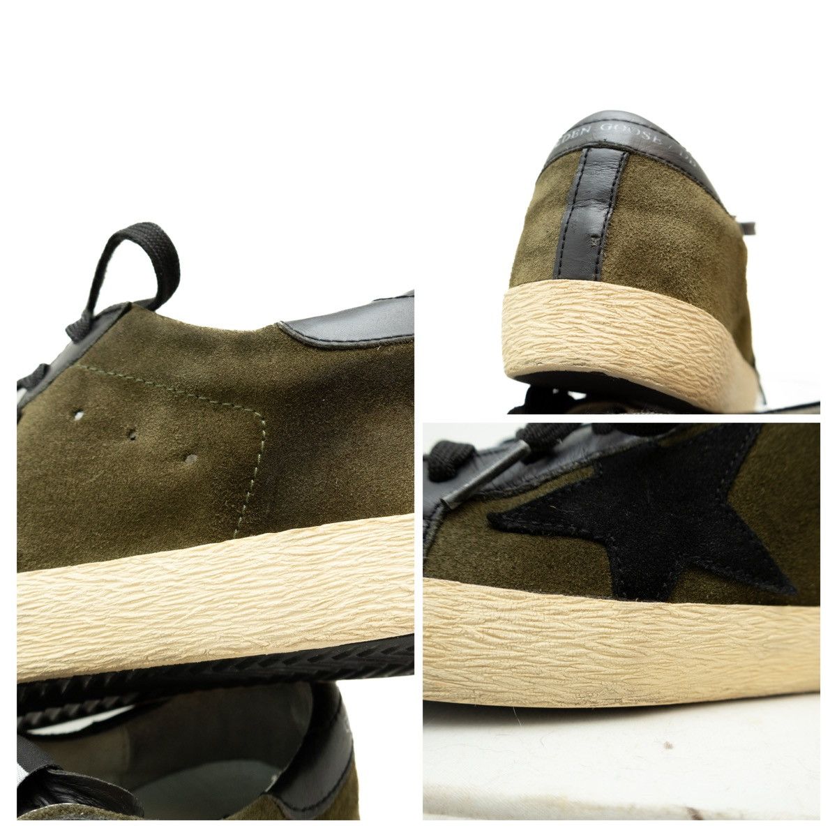 Golden Goose Golden Goose Superstar Low Sneakers Limited Sz: 6 Army Green Size US 6 / IT 36 - 11 Thumbnail