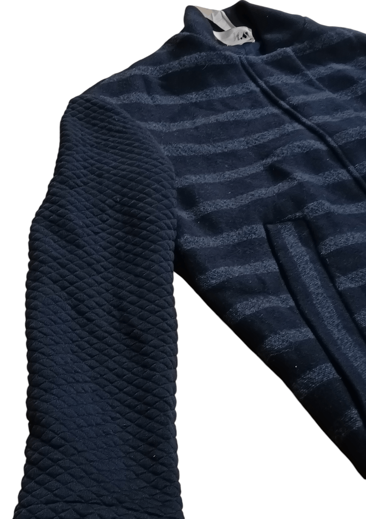 No. 21 NO.21 STRIPE FLEECE JACKET Size S / US 4 / IT 40 - 2 Thumbnail