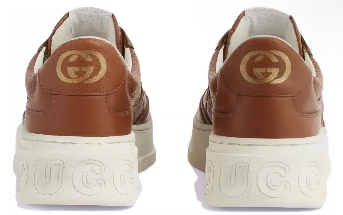 Gucci Gucci GG Logo Embossed Sneaker Size US 12 / EU 45 - 5 Thumbnail